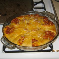 A picture of taco pie.