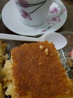 صورة لوصفة بسبوسة النستله لعشاقها