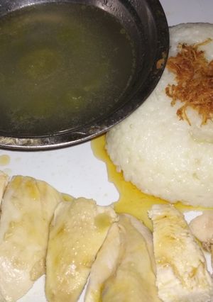 Foto resep Nasi Ayam Hainan ala ala(tanpa resep saus)