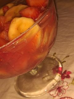 صورة لوصفة سلطة فواكه 🍌🍓