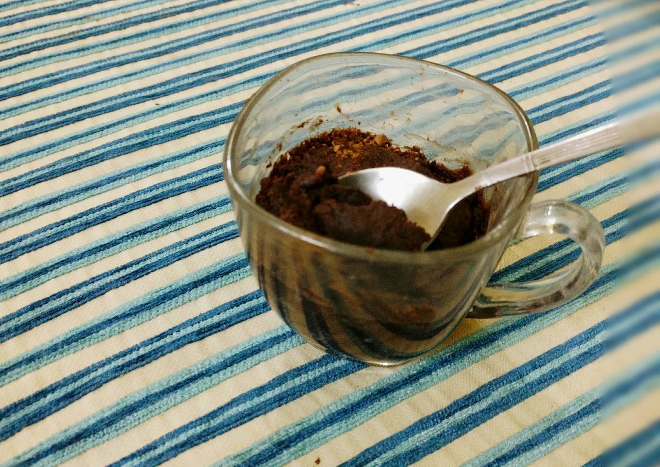Eggless Chocolate & PB Mug Cake
