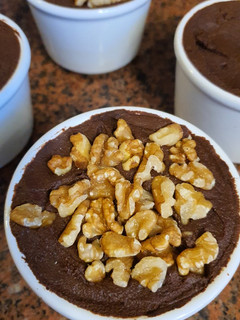 Una foto de Mousse de chocolate saludable sin refinados