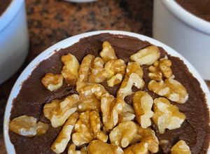 Una foto de Mousse de chocolate saludable sin refinados
