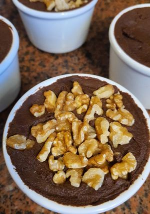Una foto de Mousse de chocolate saludable sin refinados