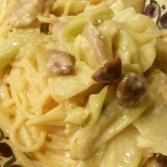A picture of Creamy Miso Spring Cabbage Pasta.