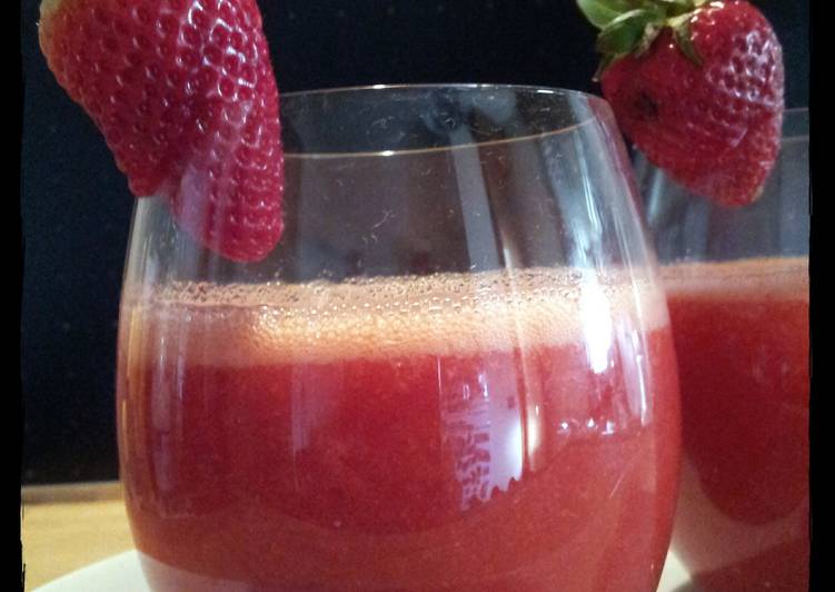 Easiest Way to Make Quick AMIEs STRAWBERRY Juice