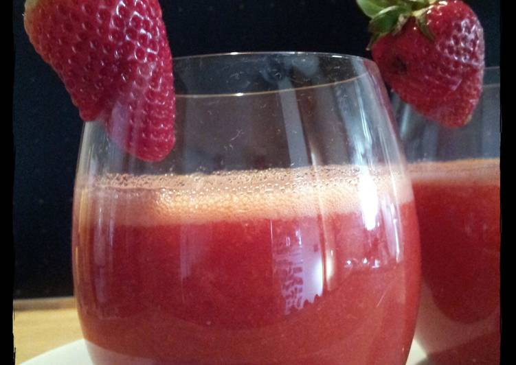 Easiest Way to Make Homemade AMIEs STRAWBERRY Juice