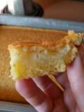 Corn meal (fubá) cake