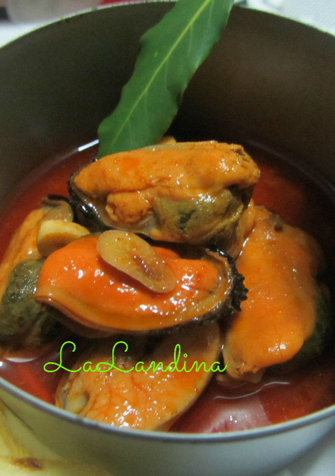 Una foto de Mejillones en escabeche
