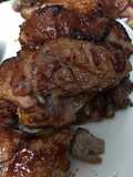 BBQ country style ribs in the Ninja foodie