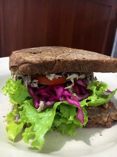 Hình của món Sandwich eat clean.