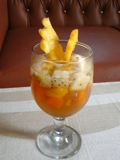 Foto resep es buah teh