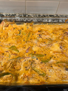 A picture of My Smothered Chicken.