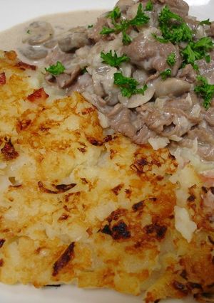 A picture of Rösti (Swiss Potato Pancake).