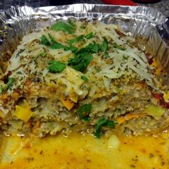 A picture of LuBella's Turkey Meatloaf.