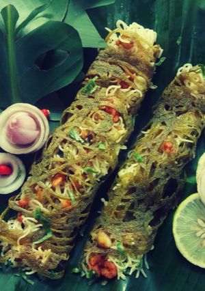 A picture of Maggi Spicy Net-Roll ♥.