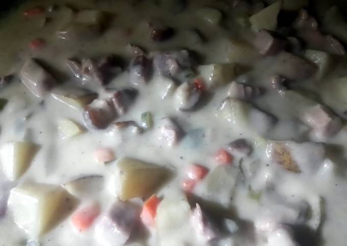 Recipe of Quick Slow-cooker Potato Soup