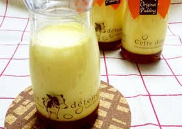 Recipe of Ultimate Melt-in-Your-Mouth Custard Pudding