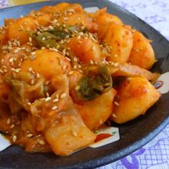 A picture of Quick Simmered Kimchi Potatoes.