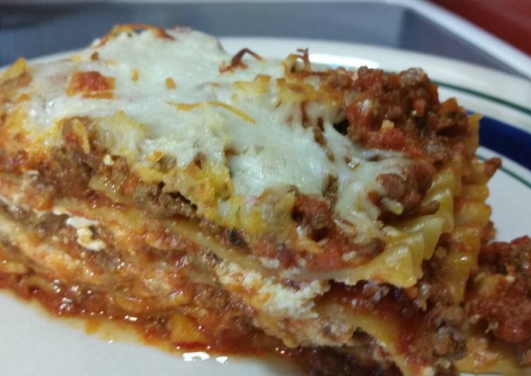 Homemade Lasagna