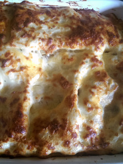 A picture of Mandys Irish lasagna.