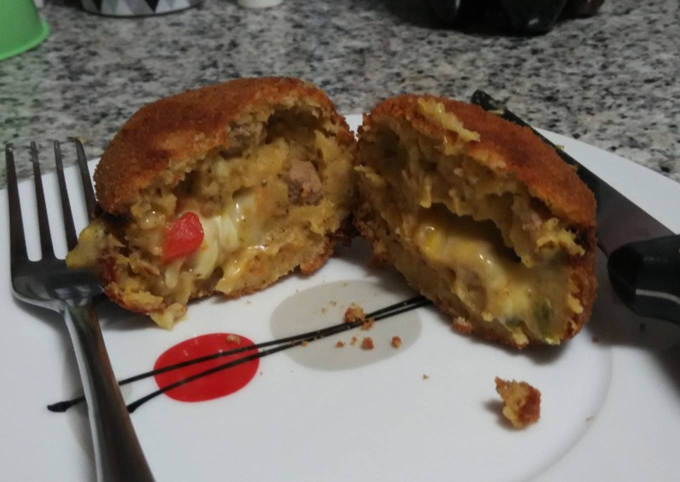 Albóndigas vs patata rellena