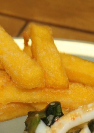 A picture of POLENTA CHIPS.