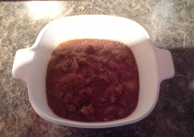 Slow cooker Sauce or Chili