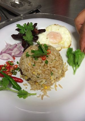 รูปของ ข้าวผัดเนื้อเค็ม