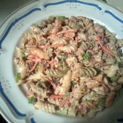 A picture of Ariel's Awesome Pasta Salad.