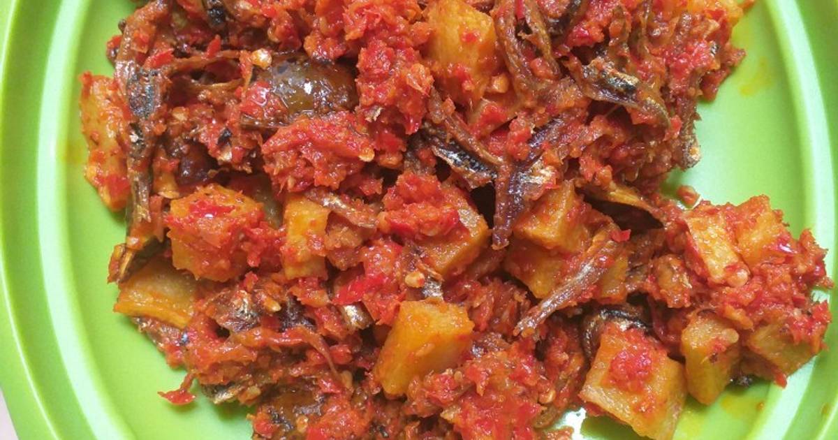 Resep Teri kentang pete balado oleh sarahmemasak Cookpad Resep Teri kentang pete balado oleh sarahmemasak Cookpad