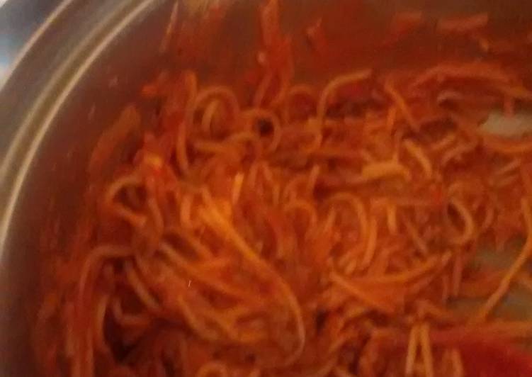 Recipe of Ultimate one pot spaghetti