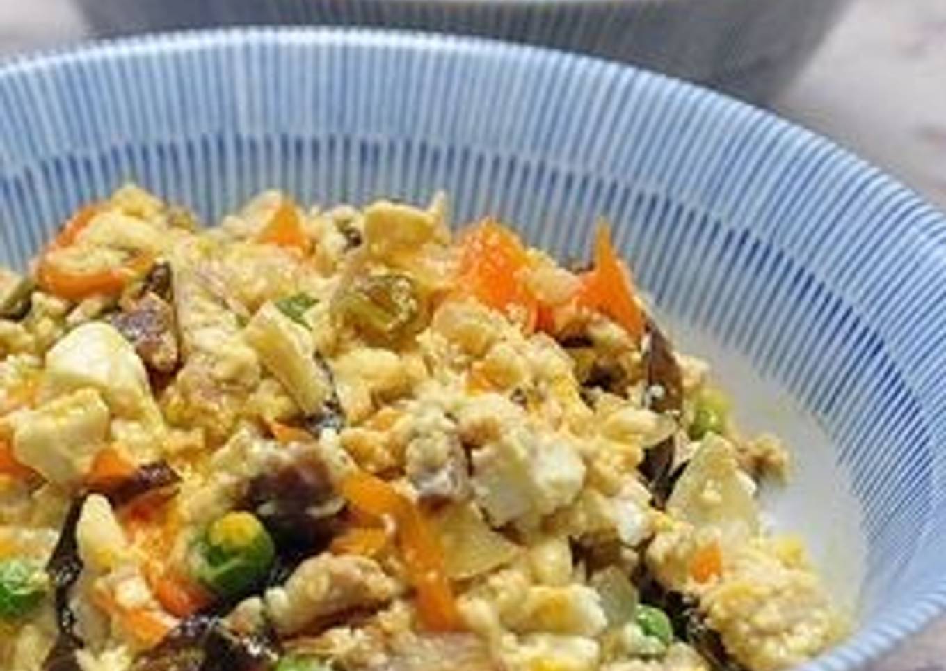 Scrambled Tofu Bowl