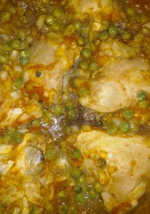 A picture of Indian-Flavored Chicken.