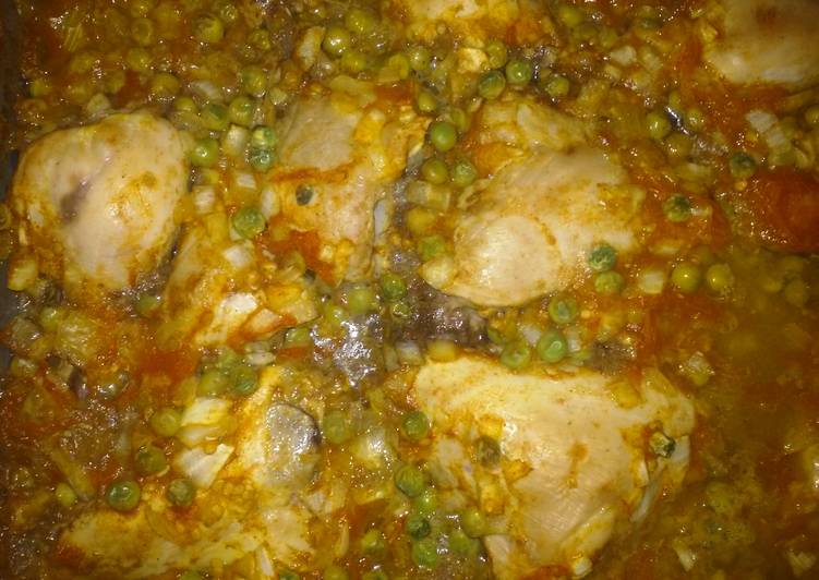 Recipe of Favorite Indian-Flavored Chicken