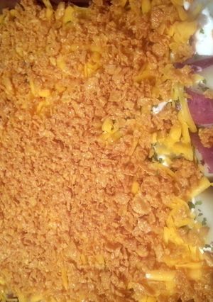 A picture of Potato casserole.