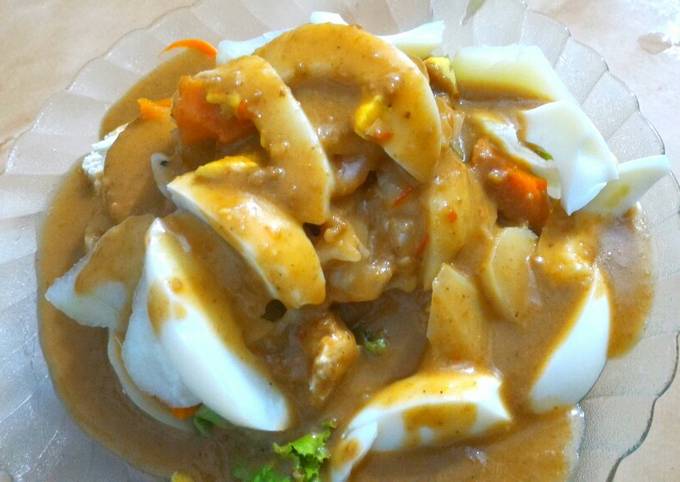 Gado - Gado Siram Surabaya (With fiber creme) (Porsi Banyak)