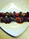 Beef Short Rib and Vegetable Kabobs