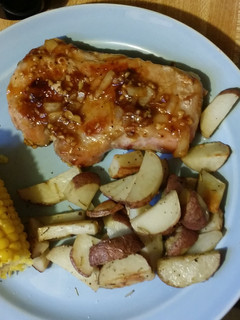 A picture of Apricot Pork Chops.