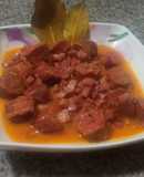 Choricitos a la sidra