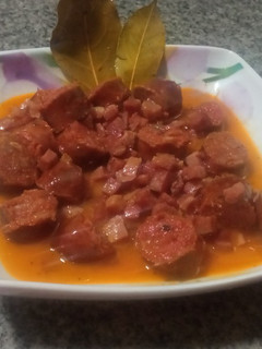 Una foto de Choricitos a la sidra