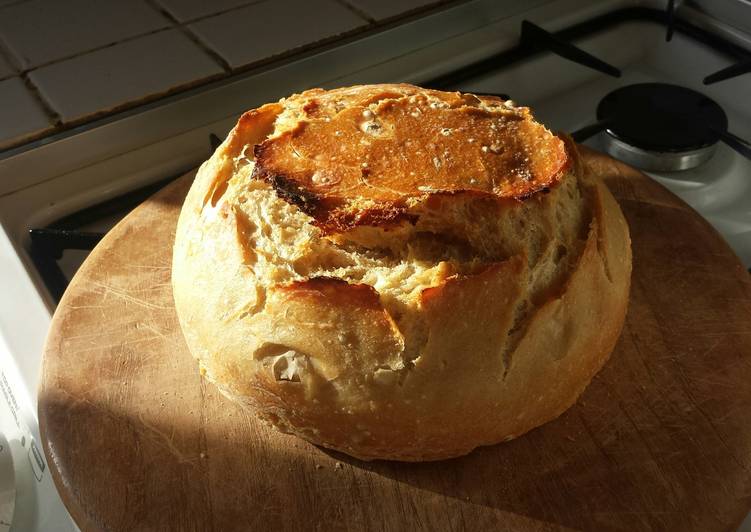Steps to Make Super Quick Homemade Homemade Artisan Bread