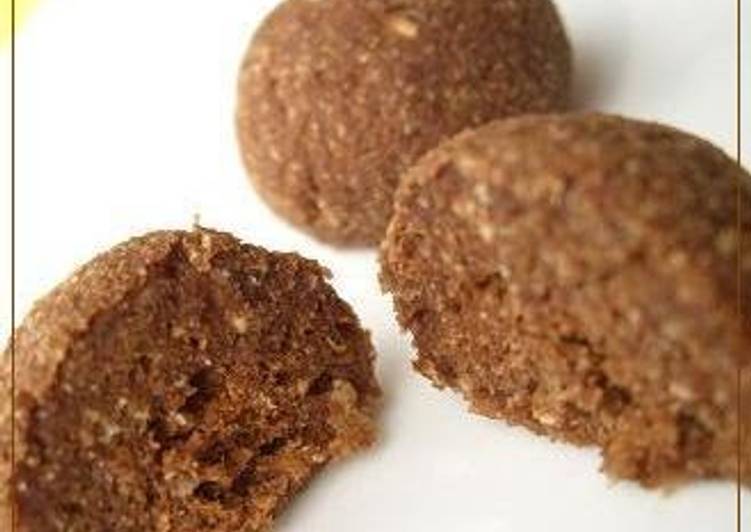 Recipe: Appetizing Okara and Tofu Chocolate Cake Balls