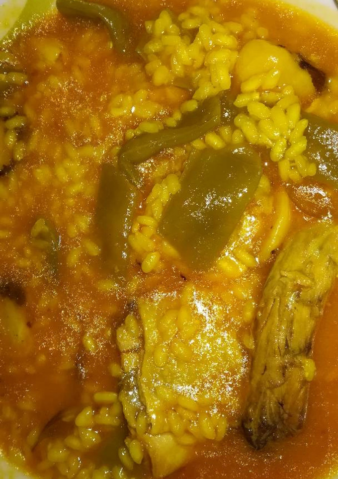 Una foto de Arroz caldoso