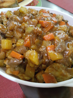 A picture of Pork Menudo.