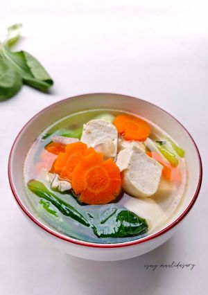 Foto resep Sup Tahu Wortel Pakcoy
