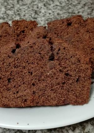 Una foto de Budín de chocolate y dulce de leche