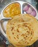 Kerala Spl Malabar Paratha With Vegetable Moilee