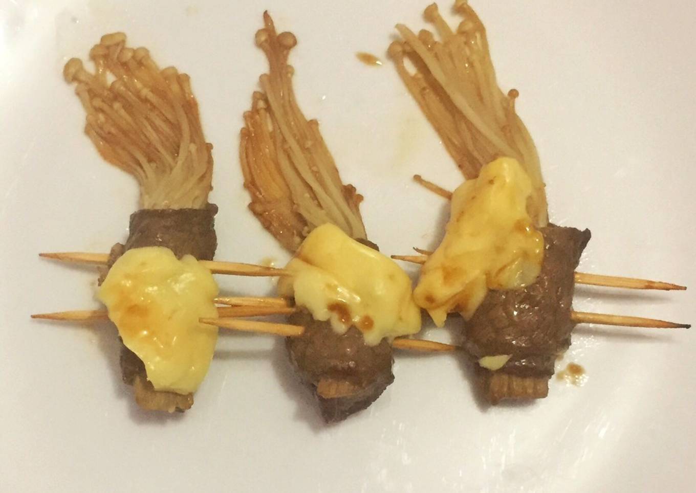 Enoki Cheese Beef Roll Panggang