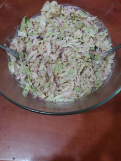 عکسی از دستور سالاد کلم